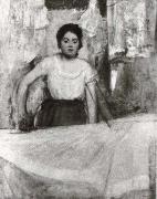 Edgar Degas Woman ironing oil painting artist